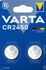 Piles lithium CR2450 par 2 VARTA