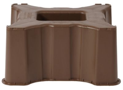 Support rectangulaire marron pour cuve à eau 520L - GARANTIA