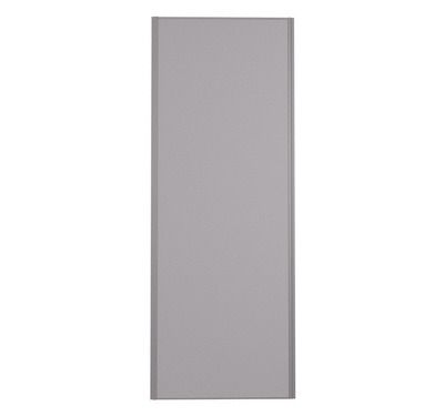 Porte de placard Gris Profil gris H 248,5 x L 62,2 cm YNGENIO