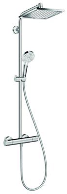 Colonne de douche Showerpipe Crometta E240 avec mitigeur thermostatique chromée HANSGROHE