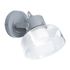 Applique pour salle de bains MAKO gris GU10 400 lumens IP 44 classe2 - COREP