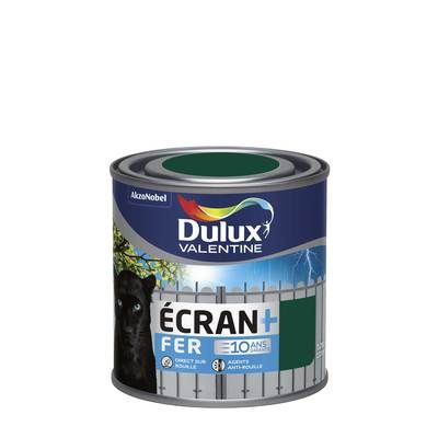 Peinture fer écran+ vert basque RAL 6005 brillant 250 ml - DULUX