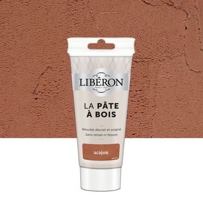 Pâte à bois acajou tube 150gr LIBERON