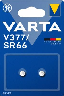 Pile montre SR66 par 2 - VARTA