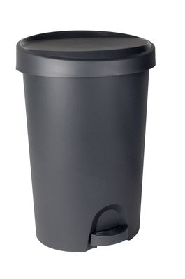 Poubelle Stepy 27 litres gris anthracite EDA