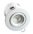 Spot encastrable LED orientable BBC GU10 blanc 380 lumens - ARLUX