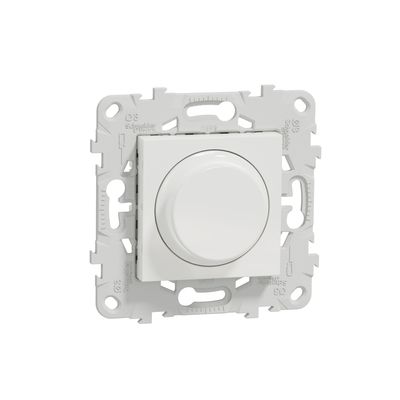 Variateur de lumière rotatif blanc - Unica SCHNEIDER ELECTRIC