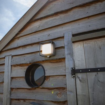 Applique extérieure solaire avec détecteur CURTIS IP 54 blanc chaud 300 lumens - COREP