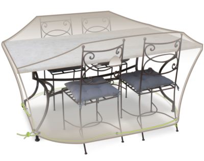 Housse de protection pour table rectangulaire avec chaises 4-6 personnes Cover Air JARDILINE