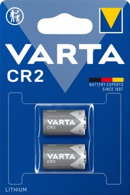 Lot de 2 piles lithium pro 3V CR2 - VARTA