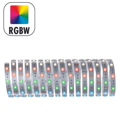 Ruban LED 5m multicolore + blanc 31,5W 24V Extension MAXLED 250 PAULMANN