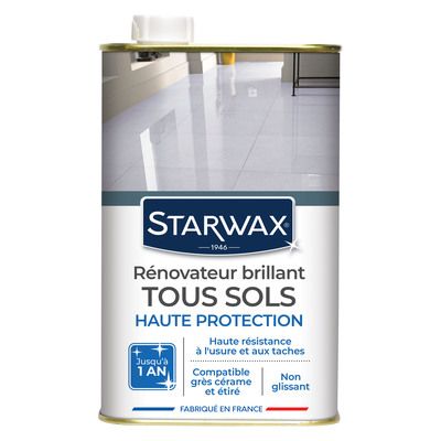 Rénovateur brillant tous sols haute protection 1 l STARWAX