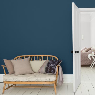 Peinture Crème de Couleur Bleu Paon mat 1,25 l - DULUX VALENTINE