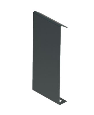 Jonction droite pour profilé de finition 70 mm laqué gris anthracite 7016 JOUPLAST