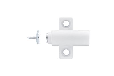 Mini loqueteau magnétique néodyme blanc force 4 kg CIME