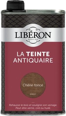 Teinte bois durs chêne foncé 500 ml Libéron