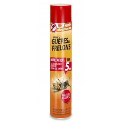 Insecticide contre guêpes et frelons double action 750ml HDM