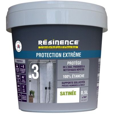 Résine de finition minérale extrême satin 500 ml RESINENCE