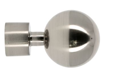 Embout boule diam 16 mm Finition Chrome brossé - MOBOIS