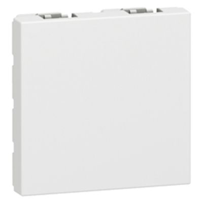 Obturateur 2 modules Mosaïc blanc Chantier