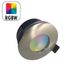 Spot encastrable LED GU10 fixe à couleurs changeantes RGBW nickel