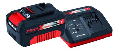 Batterie 18 V 4,0 Ah avec chargeur Power X-Change Starter Kit EINHELL