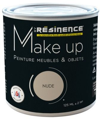 Peinture de rénovation meubles et boiseries nude 125 ml MAKE UP by RESINENCE
