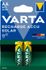 Accumulateurs LR6 (AA) 800mAh pour solaire par 2 VARTA