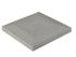 Chapeau de pilier plat demi-pente 49 x 49 x 3,5 cm gris GGI