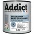 Peinture décoration Murs et Boiseries SATIN 0.5 L gris argent - ADDICT