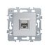 Prise RJ45 multimédia finition Silver - Casual DEBFLEX