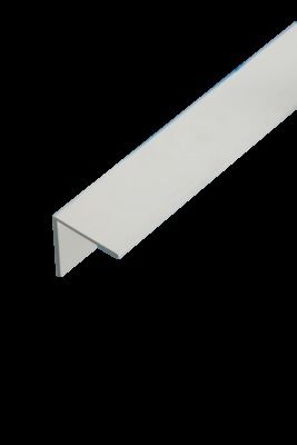 Cornière PVC blanc l.100 x l.60 mm x L.3 m épaisseur 2mm