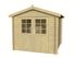 Abri de jardin  Bois Naturel  Catherine 5m2 WHITE_WOOD