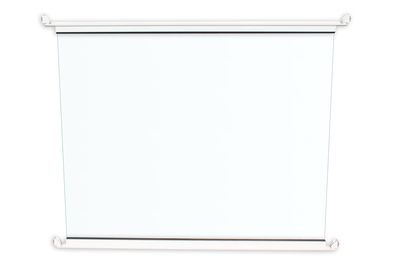 Barrière de piscine en verre et aluminium blanc module 1 m HOMALU