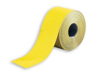 1 rouleau corindon jaune 115 mm x 5 m - grain 80