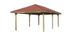 Tonnelle Carport -  651 - 678 x 380 cm Livraison gratuite domicile WEKA