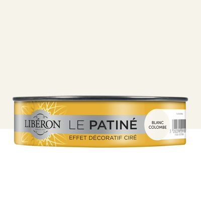 Cire à effet décoratif patiné blanc 150 ml LIBERON