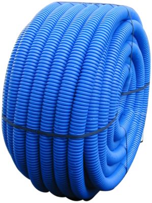 Fourreau polyéthylène bleu diamètre 40 x L.25m COURANT