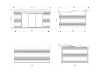 Studio Jardin Lea 14,2M2 Slide+  Livraison incluse domicile