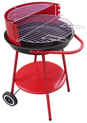 Barbecue au charbon surface de cuisson diamètre 47 cm