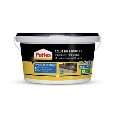 Colle pour moquette et PVC 6 kg PATTEX