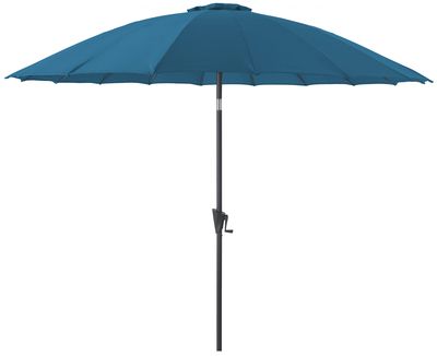 Parasol droit pagode diamètre 3 m bleu ALIZE Livraison gratuite domicile