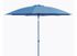 Parasol droit diamètre 2,70 m mât en aluminium Bleu ALIZE