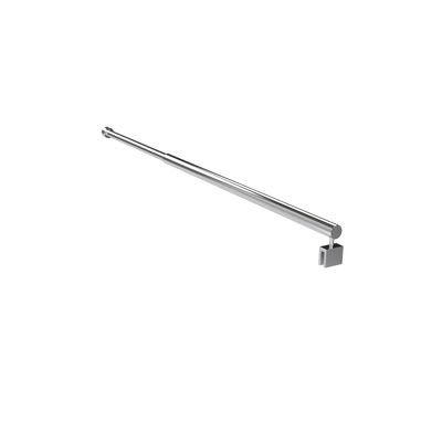 Barre de fixation murale chromée extensible 70-100 cm paroi de douche à l'italienne AURLANE