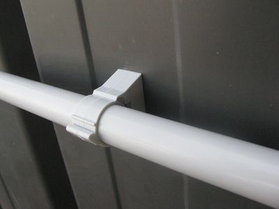 5 attaches Rapid-Tub diamètre 20 pour tube IRL avec vis - ING FIXATION