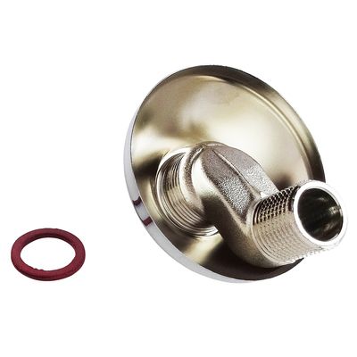 Raccord excentré chromé 11,5 mm mâle 15/21-mâle 20/27 SOMATHERM