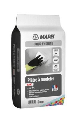 Plâtre à modeler blanc 5 kg MAPEI