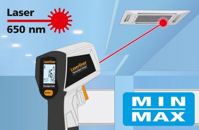 THERMOMETRE -40°C / 400°C THERMOSPOT POCKET