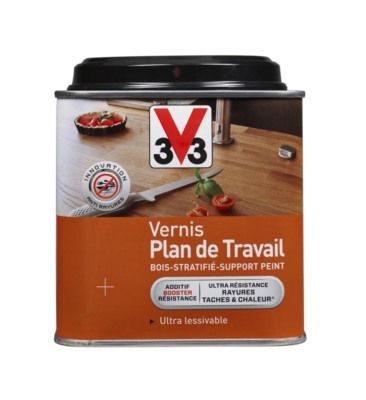 Vernis Plan de travail 0.5 litre incolore brillant