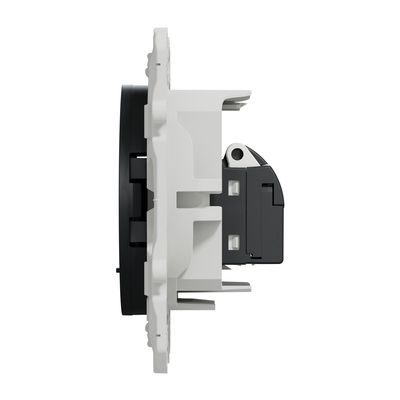 Prise RJ45 grade 3 catégorie 6 blindé anthracite - Odace SCHNEIDER ELECTRIC